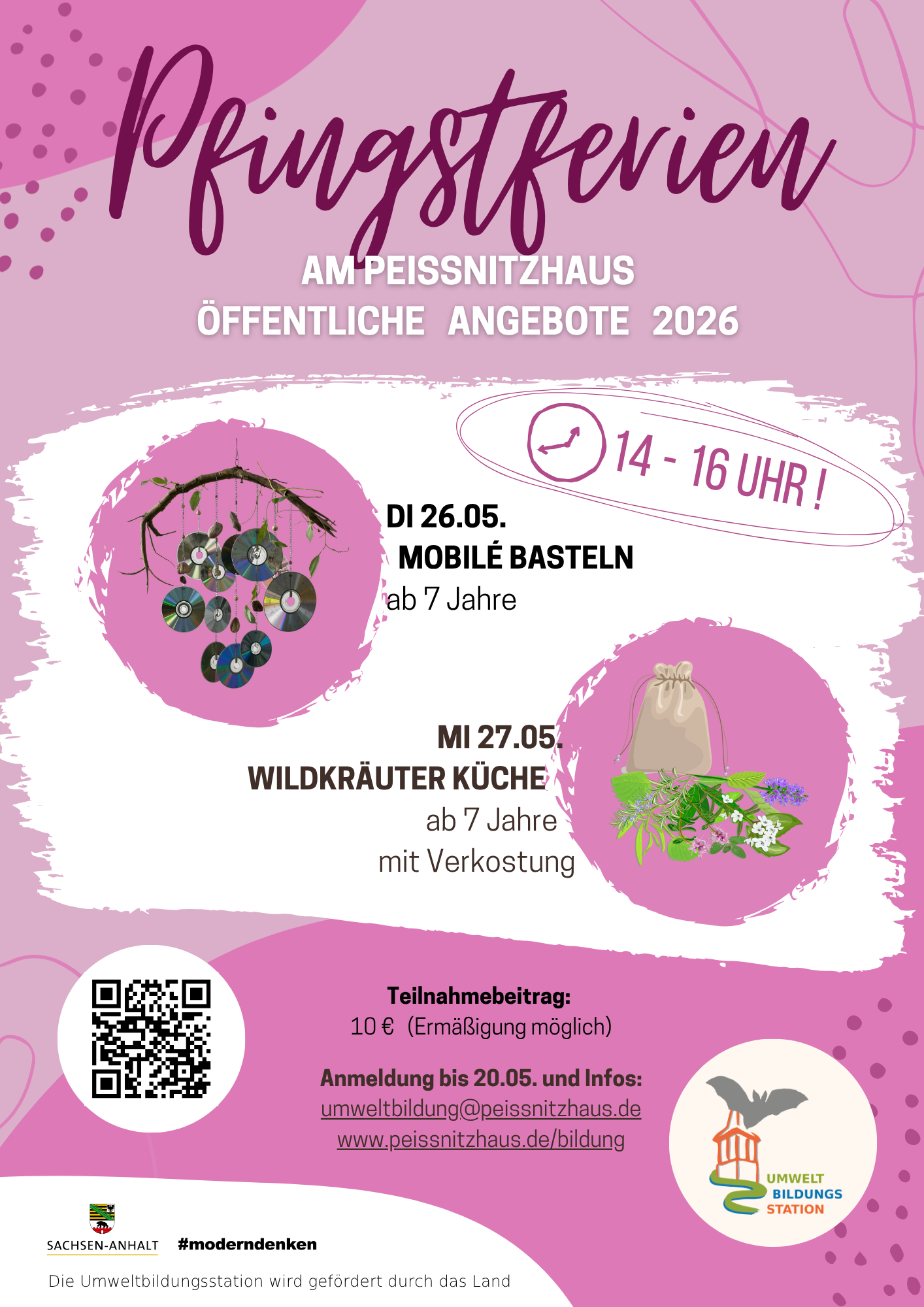 Pfingstferien Poster 2026 UmBi