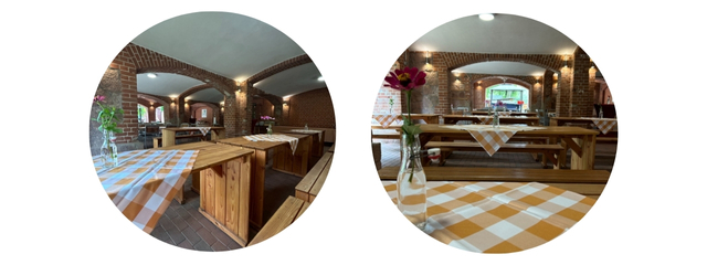 Banner Arkaden Kreise